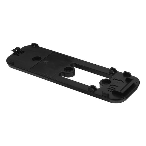 TABLZONE Black Replacement Doorbell Backplate for Secure Outdoor Installation, 1 Set and Weather-Resistant