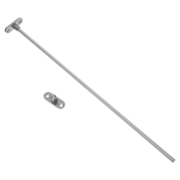 TABLZONE Replacement Hanging File Rod Bracket in Plated Silver Stainless Steel for File Cabinet with Heavy-Duty Strength