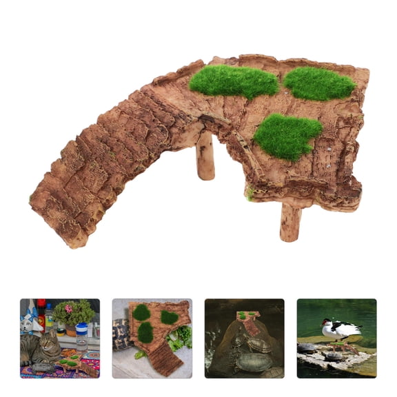 TABLZONE Reptile Tank Accessory Resin Multi For Turtle Supplies 1Pack