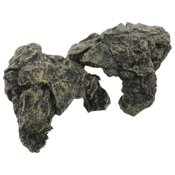 TABLZONE Resin Turtle Platform with Sunbathing Area and Hiding Shelter for Aquariums and Turtle Tanks