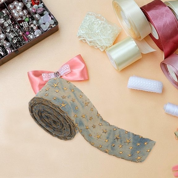 TABLZONE Ribbon Trim, Stylish Textured Edging for Crafts, Sewing, Clothing Accessories, Box Wrapping