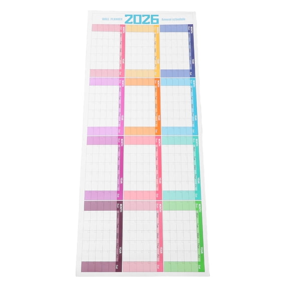 TABLZONE Large Dry Erase Wall Calendar Board, Reusable Monthly Planner for Home and Office Organization, Scheduling and Planning