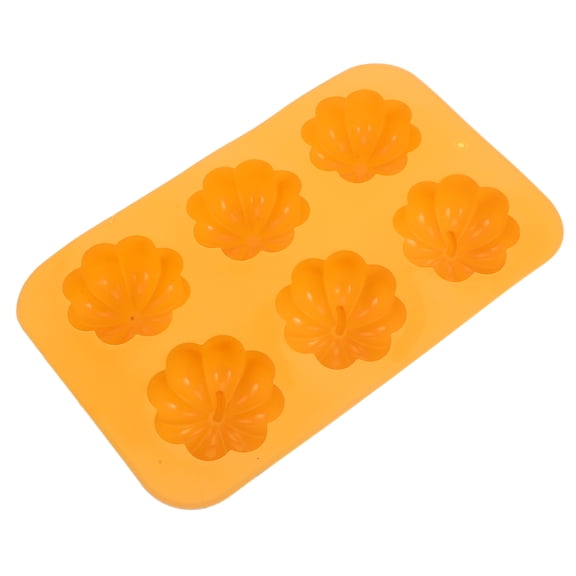 TABLZONE Multi-Grid Silicone Pumpkin Mold for Chocolate Candy Making and Reusable Kitchen Baking Tray