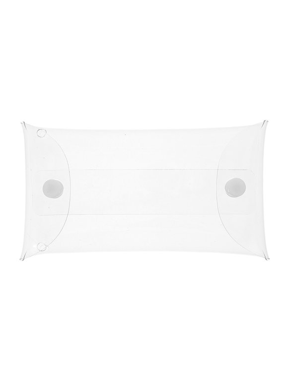 Reusable Transparent Storage Purse Clear PVC Change Bag with Snap Closure