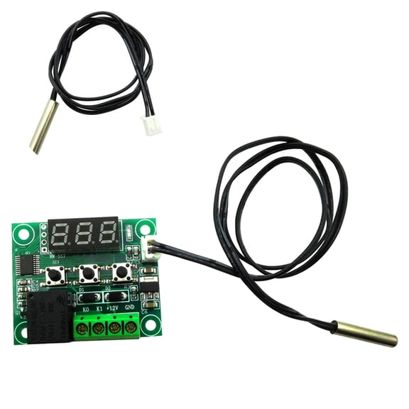 TABLZONE Floor Thermostat for Central Air Conditioning Fan Coil Units with Programmable Temperature Settings Green