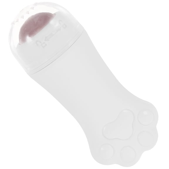 TABLZONE Eye Face Beauty Massager White ABS and Rose Quartz for Home Skincare