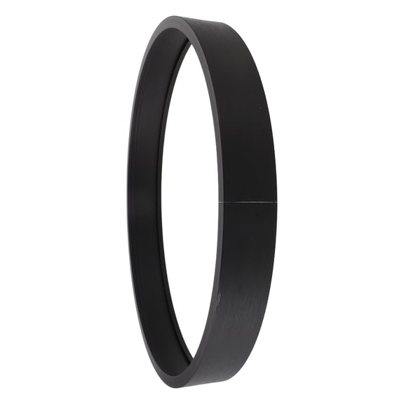 TABLZONE Black Metal Round Canvas Frame 30cm Diameter for Artwork Compatibility