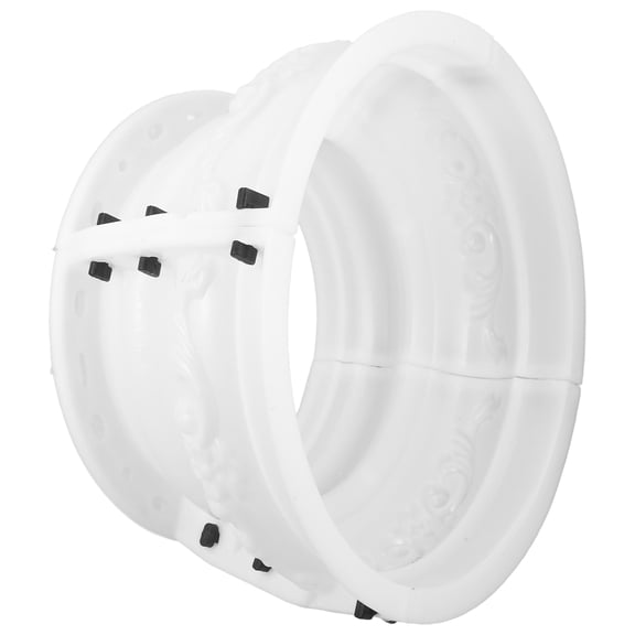 TABLZONE 1-Pack Beige Plastic Cement Column Mold for Concrete Column Construction, and Reusable for Homeowners and Builders