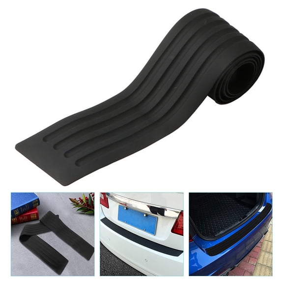 TABLZONE Heavy-Duty Black Car Bumper Protector for Exterior and Rear Bumper Guard, and Easy to Install