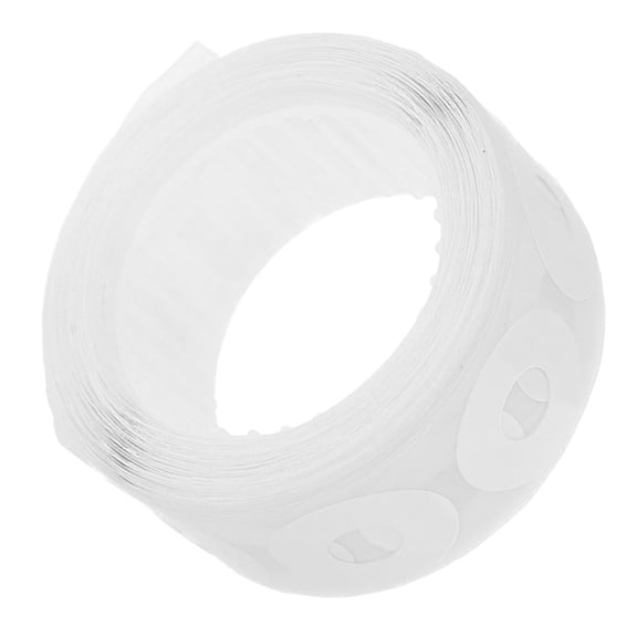 TABLZONE Self Adhesive White Hole Punch Reinforcement Stickers for Ring Binder Paper Repair
