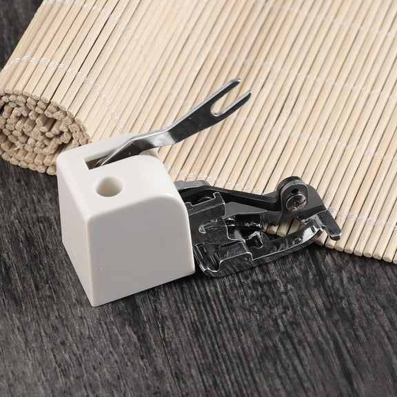 TABLZONE Sewing Machine Presser Foot Side Cutter for Seam Finishing with Metal and Plastic Build