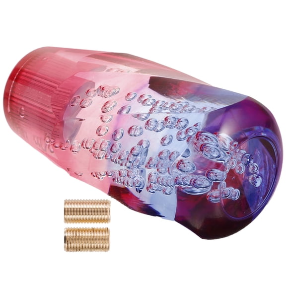 TABLZONE Shift Knob Manual Gear Acrylic Twisted Pattern 1Pack