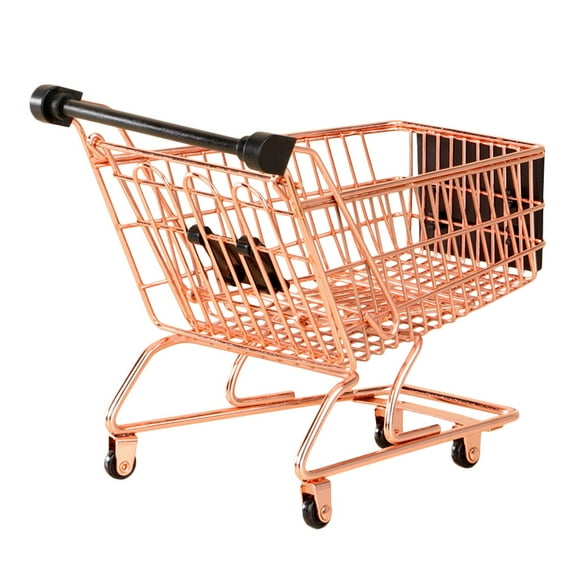 TABLZONE Portable Makeup Sponge Dryer and Storage Case in Shopping Cart Shape for Beauty Enthusiasts, 1 Set