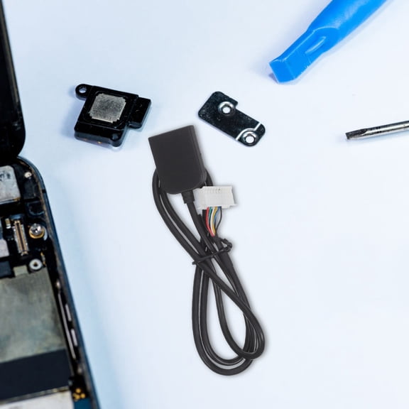 TABLZONE Sim Card Adapter Cable for Mobile Devices Black Thin Build and Signal Optimization