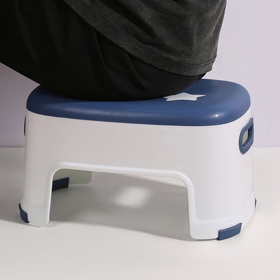 TABLZONE Kids Plastic Potty Training Step Stool, Assorted Colors, Non- Design, and , 1 Set