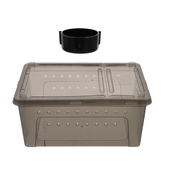 TABLZONE Durable Plastic Reptile Terrarium with Safety Switch and Ventilation Holes