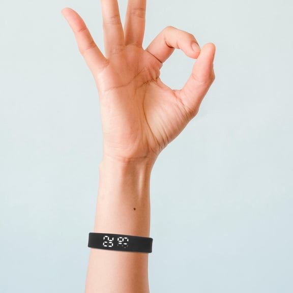 TABLZONE Smart Wristband for Outdoor Use with USB Rechargeable Design and LED Display