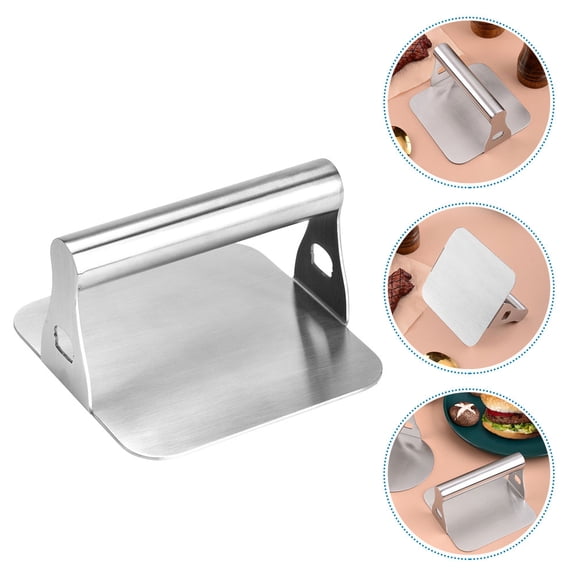 TABLZONE Stainless Steel Burger Press, Patty Maker Tool for Easy and Quick Homemade Burger Cooking