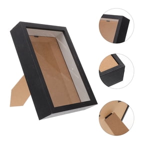 TABLZONE Black Wooden Secret Money Box Storage for Valuables, Display Case, 1 Piece