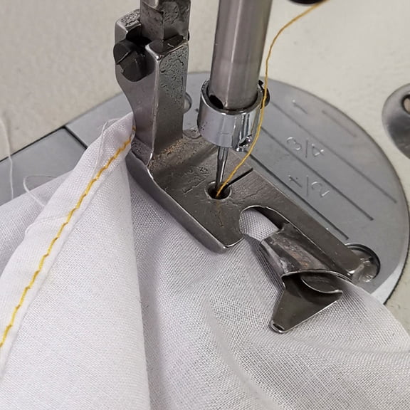 TABLZONE Stainless Steel Sewing Machine Binder Foot Accessory for Home Sewing and Craft Projects