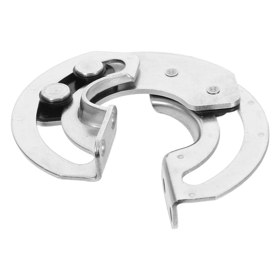 TABLZONE Stainless Steel Concealed Hinges for Industrial Cabinets Smooth Sliding 90 Degree Design for Home Use Silver 180 Degree