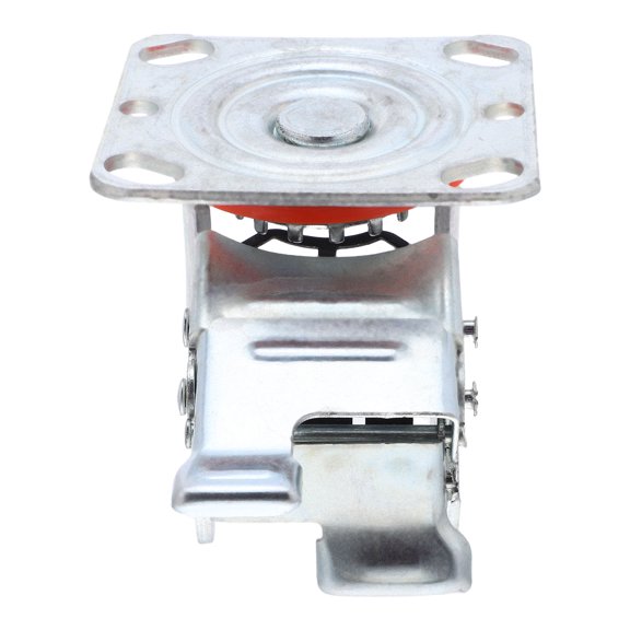 TABLZONE Steel Swivel Caster Wheel Bracket with Reinforced Frame and Brake for Heavy Object Support