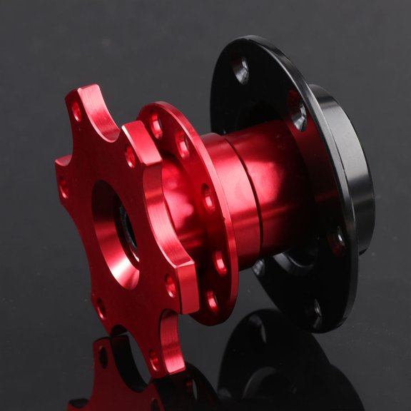 TABLZONE Red Quick Release Steering Wheel Adapter for Racing Cars, Professional Increase Design for Enhanced Control