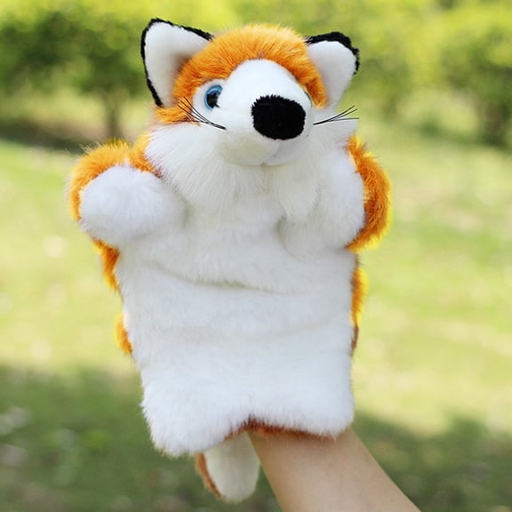 TABLZONE Furry Hand Puppets Kids Hand Puppet Toy Plush 1Pack