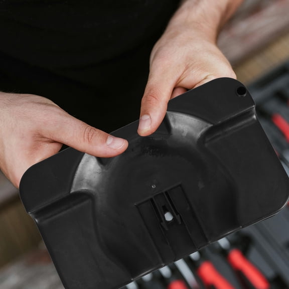 TABLZONE Evaporation Tray for Fridge Black Plastic Water Pan for Efficient Defrost Liquid Collection and Storage