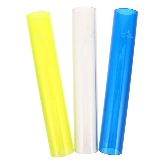 TABLZONE 3-Pack Portable Table Tennis Roller Stick Set with Assorted Colors for Pong Rackets