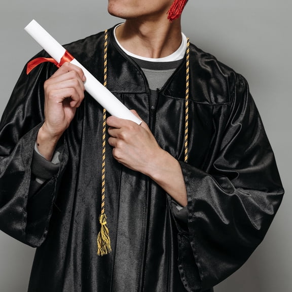 TABLZONE Durable Graduation Rope Tassels Multi Color Polyester for Ceremonies