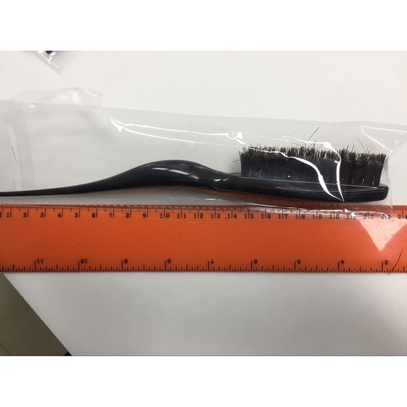 TABLZONE Teaser Brush with Ergonomic Handle for Hair Styling at Home, Black, 1 Piece Hair Care Tool