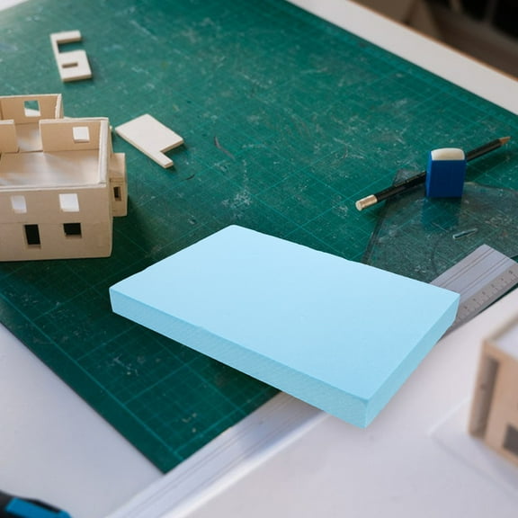 TABLZONE Versatile Blue Craft Foam Blocks Lightweight Durable for DIY Projects 4Pcs