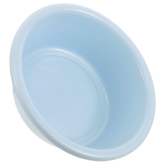 TABLZONE Durable Sky-Blue Plastic Basin, Splash Proof for Laundry and Kitchen
