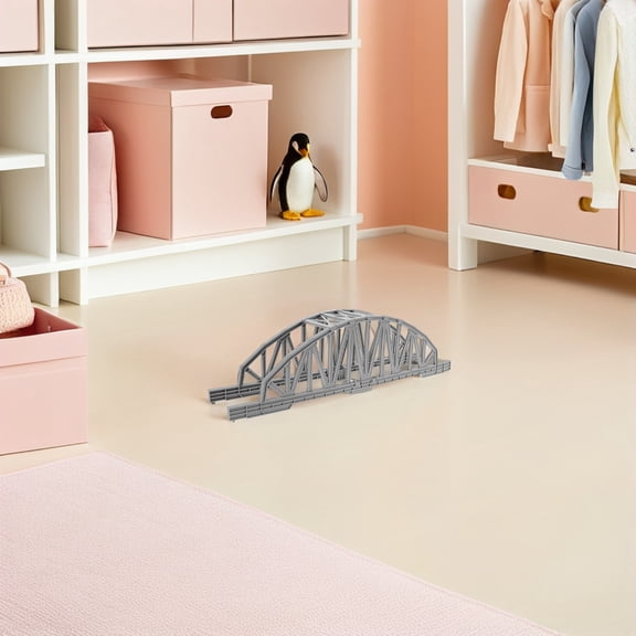 TABLZONE Train Track Bridge Plastic Connector for Model Train Accessories and Scenery