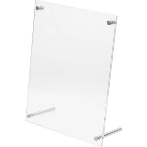 TABLZONE Transparent Desktop Photo Frame for Certificates Awards and Authorization Display