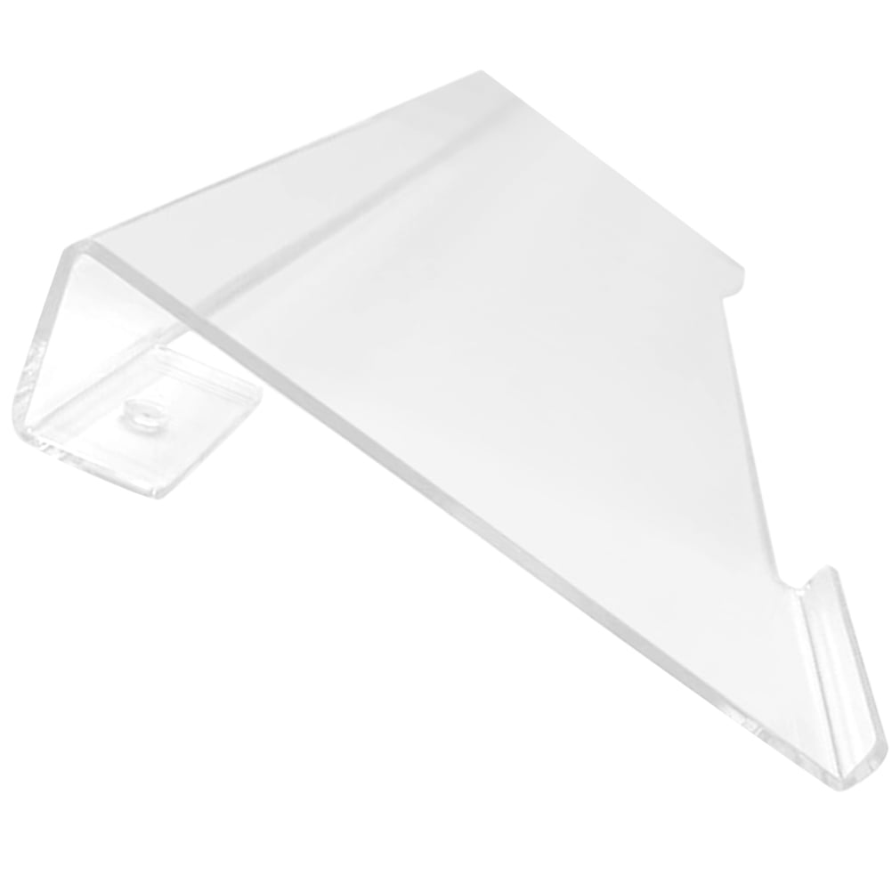 TABLZONE Clear Acrylic Keyboard Stand with Elevated Design for Desk, Ideal for Home Office and Workspace Setup