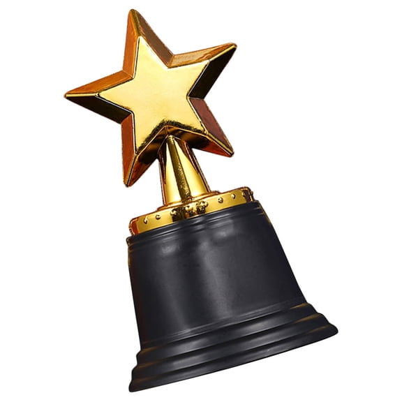 TABLZONE Trophy Kids Golden Plastic Award For Photography Props 1Pcs