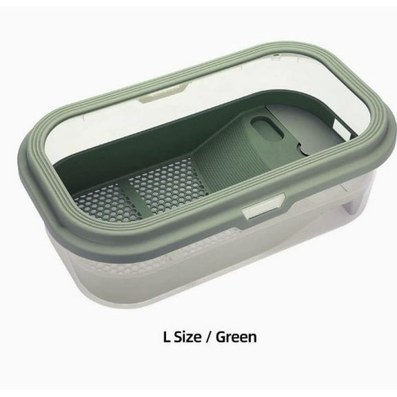 TABLZONE ABS Turtle Tank with Sunbathing Platform, Reptile Habitat for Home and Outdoor Use