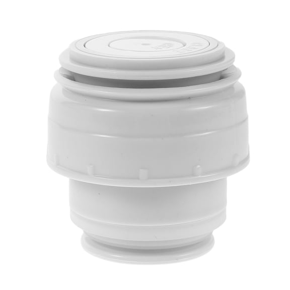 TABLZONE White Plastic Thermal Bottle Cap, Leakproof, Universal Fit, Ideal for Shop and Travel Use