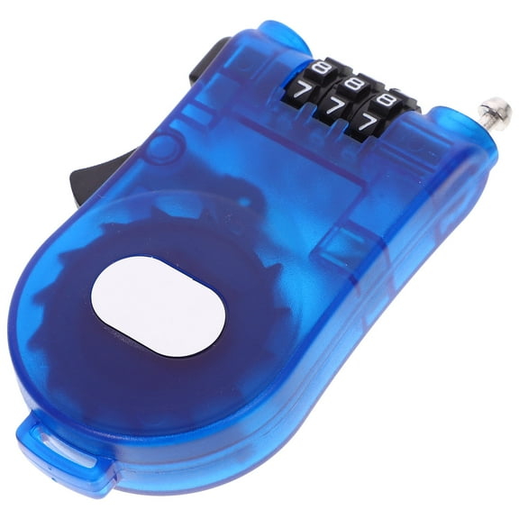 TABLZONE User Friendly Blue Snowboard Cable Lock for Reliable Board Protection Outdoors