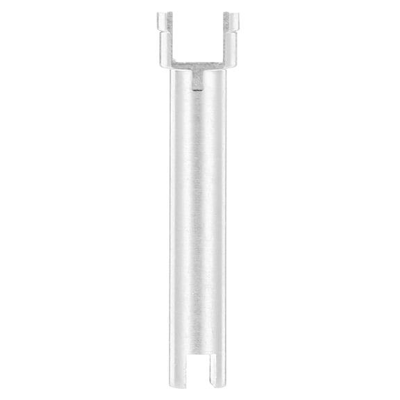 TABLZONE Silver Aluminum Rotary Switch Shaft for Car Controllers