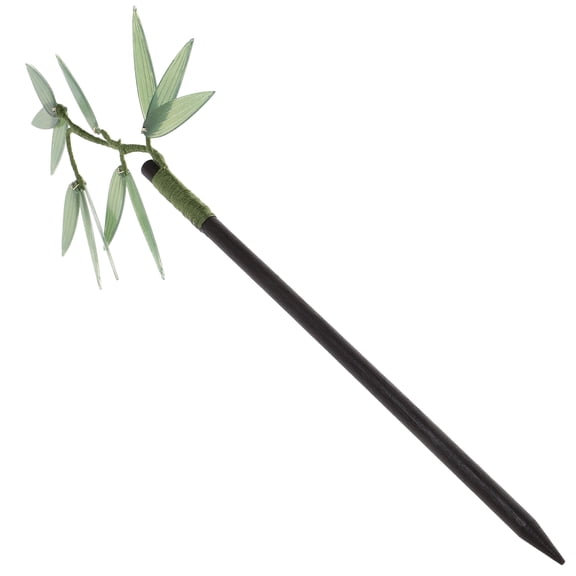 TABLZONE Bamboo Leaves Hair Stick Updo Hair Piece for Women's Hairstyle Accessories in Assorted Color 1Set