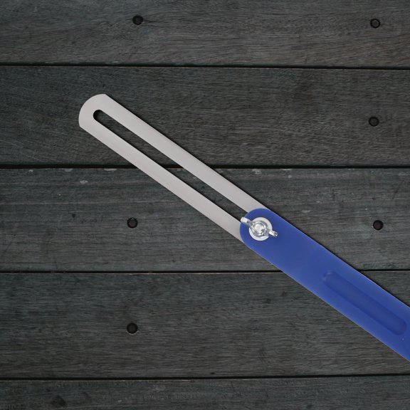 TABLZONE Blue Woodworking Ruler Tool for Accurate Angle Measurement in Various Activities