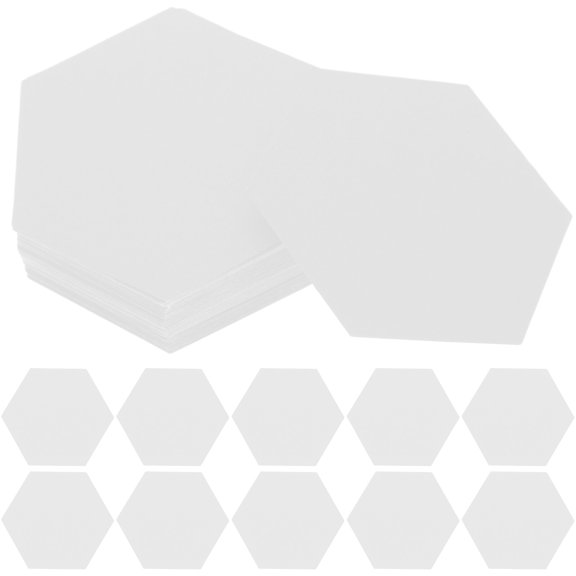 TABLZONE White Painting Craft Paper for Projects, 60 Sheets - Ideal for Art, Drawing, and Crafts