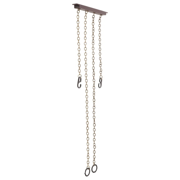 TABLZONE Grandfather Clock Metal Chain for Repair Accessories in Black