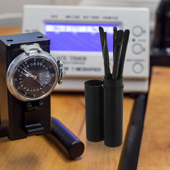 TABLZONE Watch Cleaning Brush Kit with Ergonomic Handles and Portable Storage Box