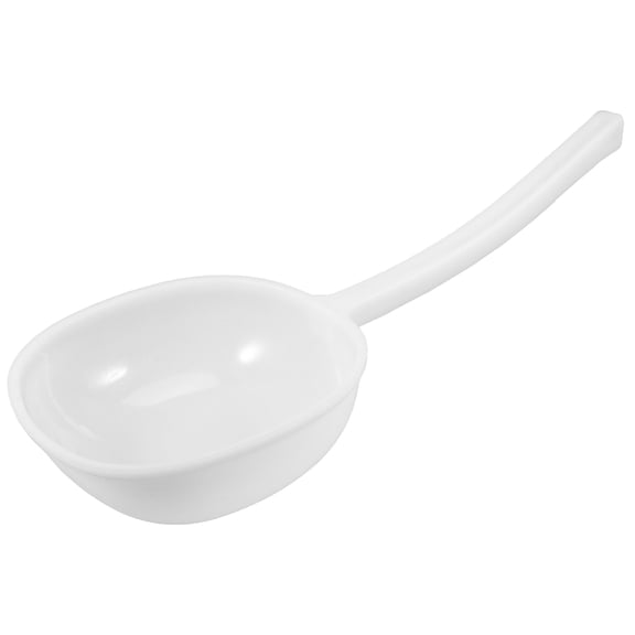 TABLZONE White Plastic Water Scoop with Extended Handle for Gardening and Outdoor Use