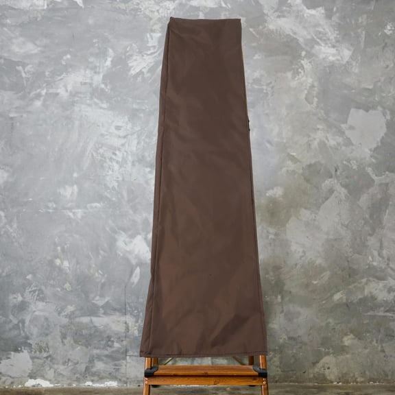 TABLZONE Waterproof Folding Ladder Cover Dustproof Protective Cover Foldable Design Coffee