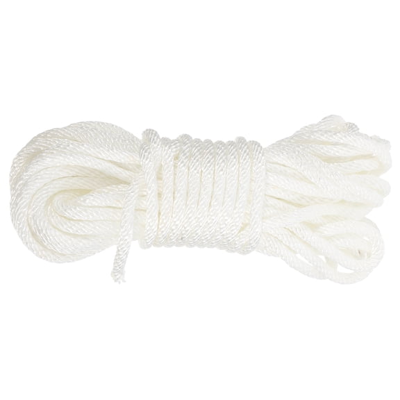 TABLZONE Waterproof Flagpole Rope Beige Versatile Use for Camping and Clothesline